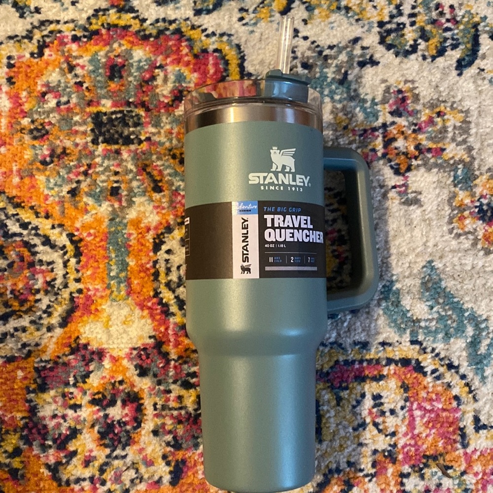 NWT Stanley Quencher 40oz Tumbler, Sage color